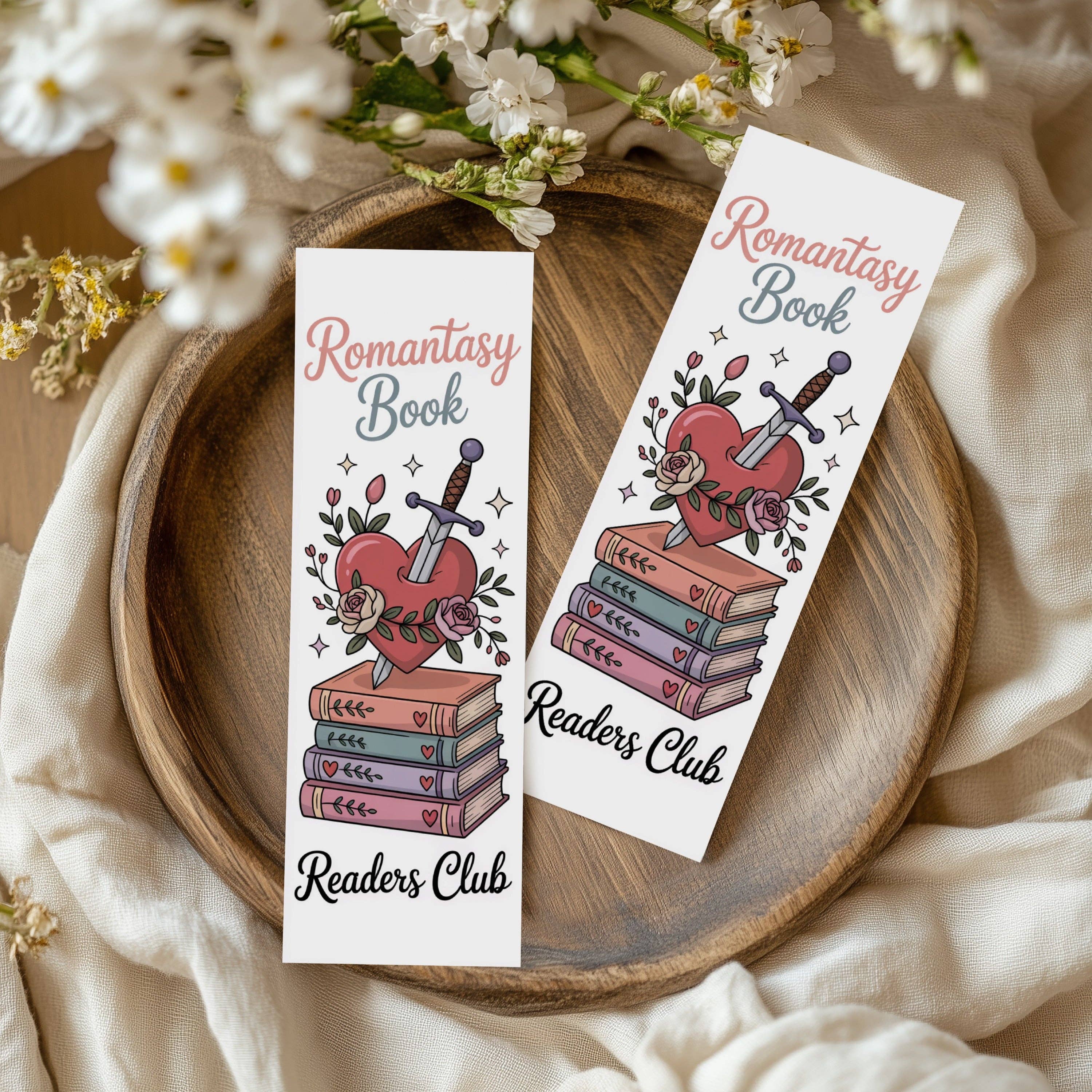Romantasy Bookmarks: Reading Workout - PACKAGED