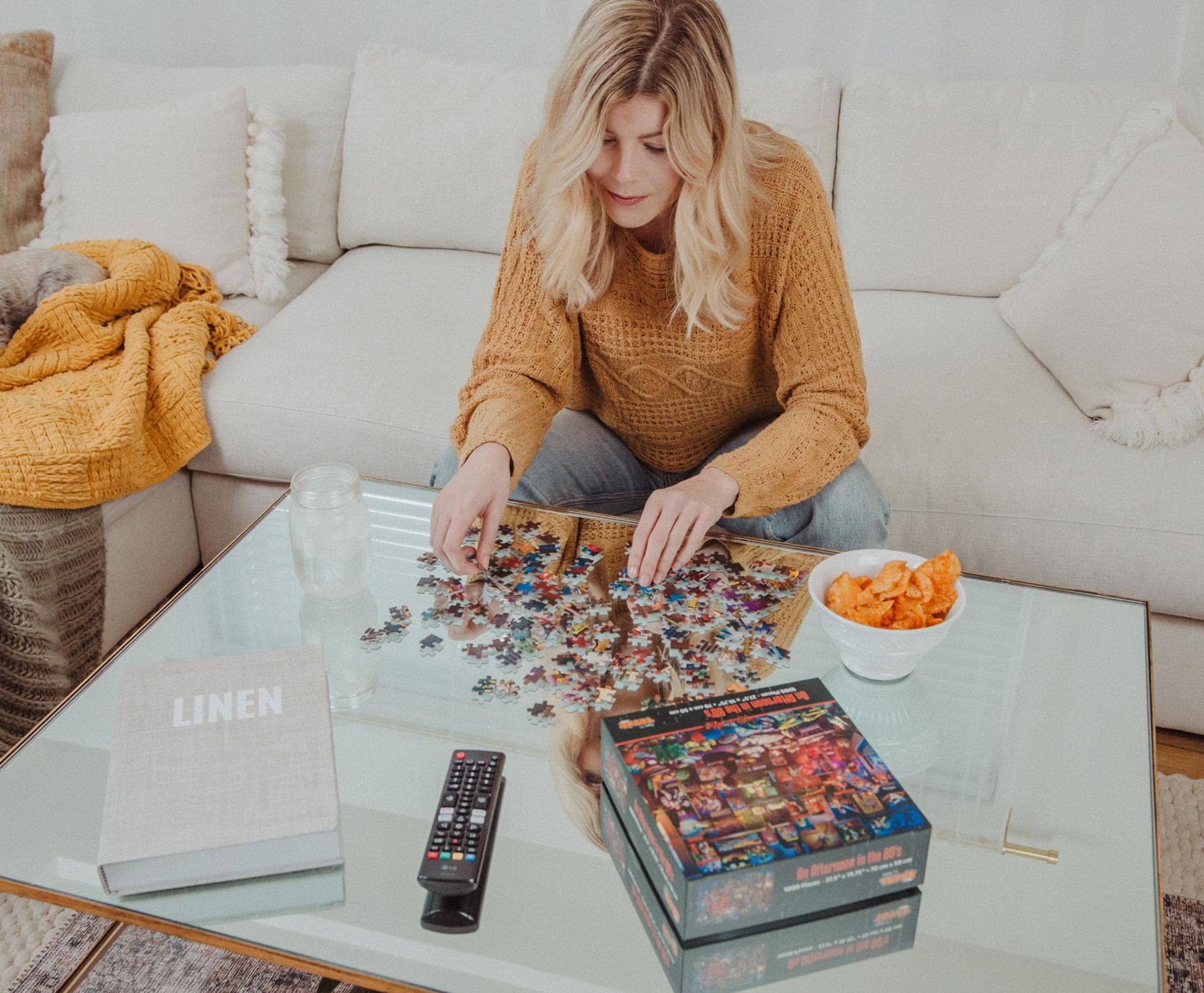 An Afternoon in the 80s 1000 Piece Jigsaw Puzzle