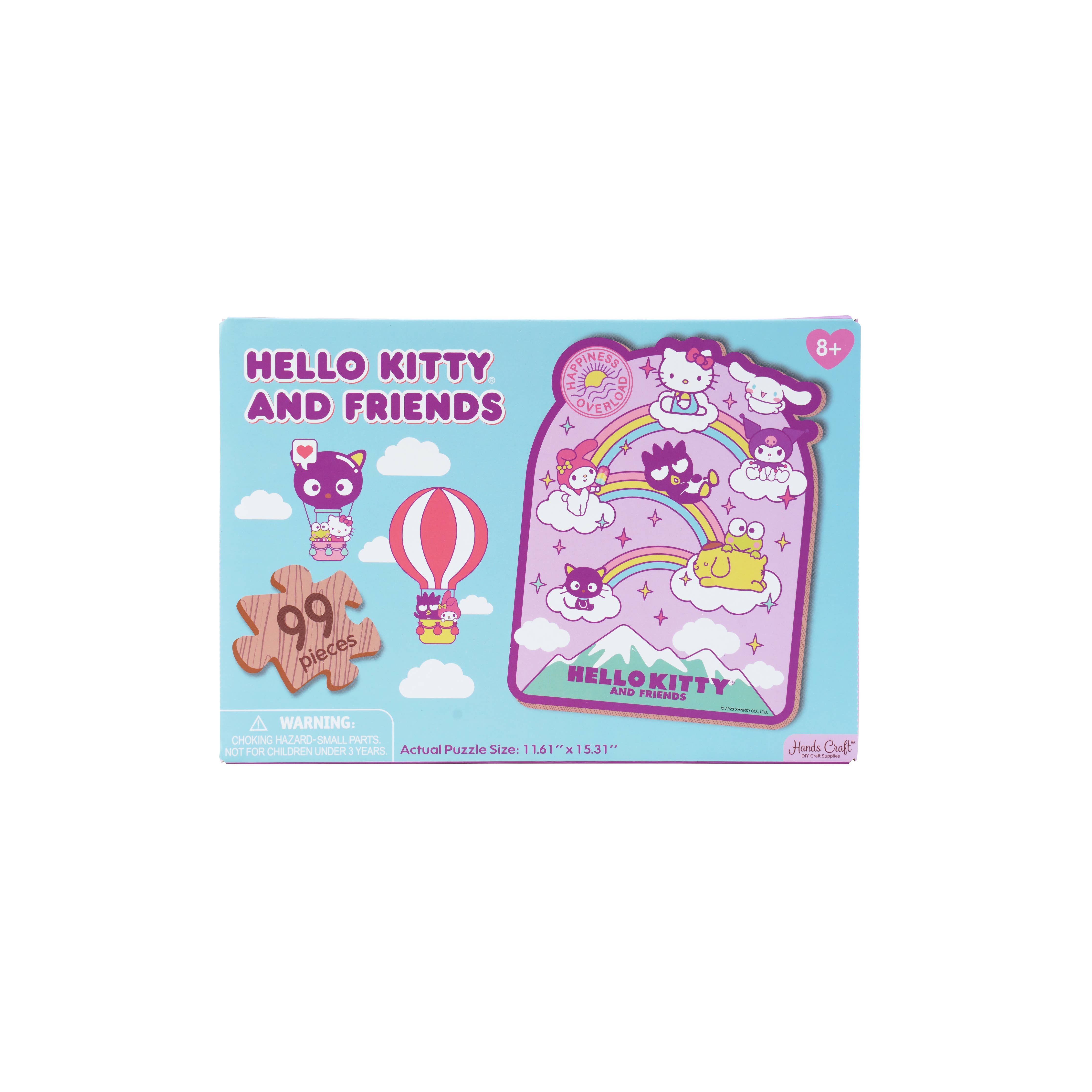 Hello Kitty and Friends Shaped Puzzle – 99 Pieces