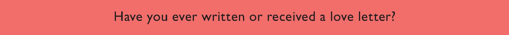 Have You Ever? Sexy Edition