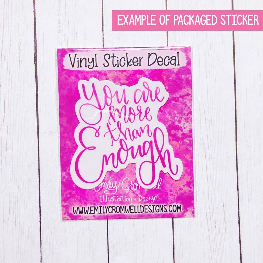 Cozy Up with a Good Book Hot Cocoa Vinyl Sticker