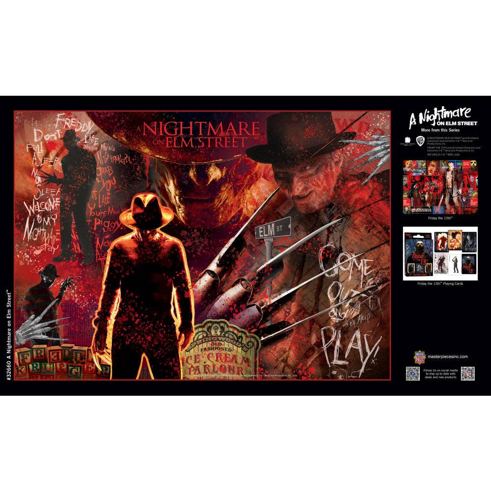 Nightmare on Elm Street 500 Piece Puzzle