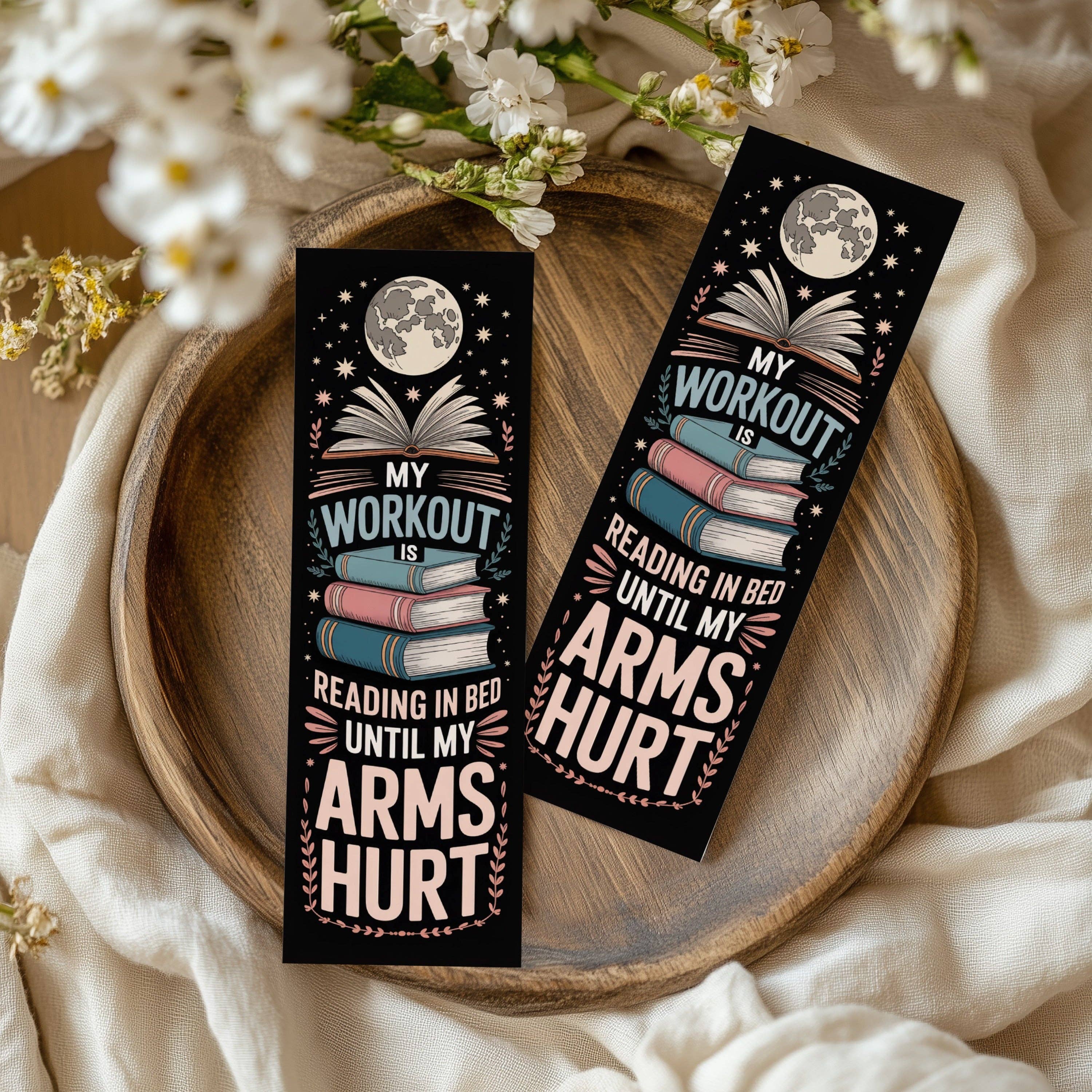 Romantasy Bookmarks: Reading Workout - PACKAGED