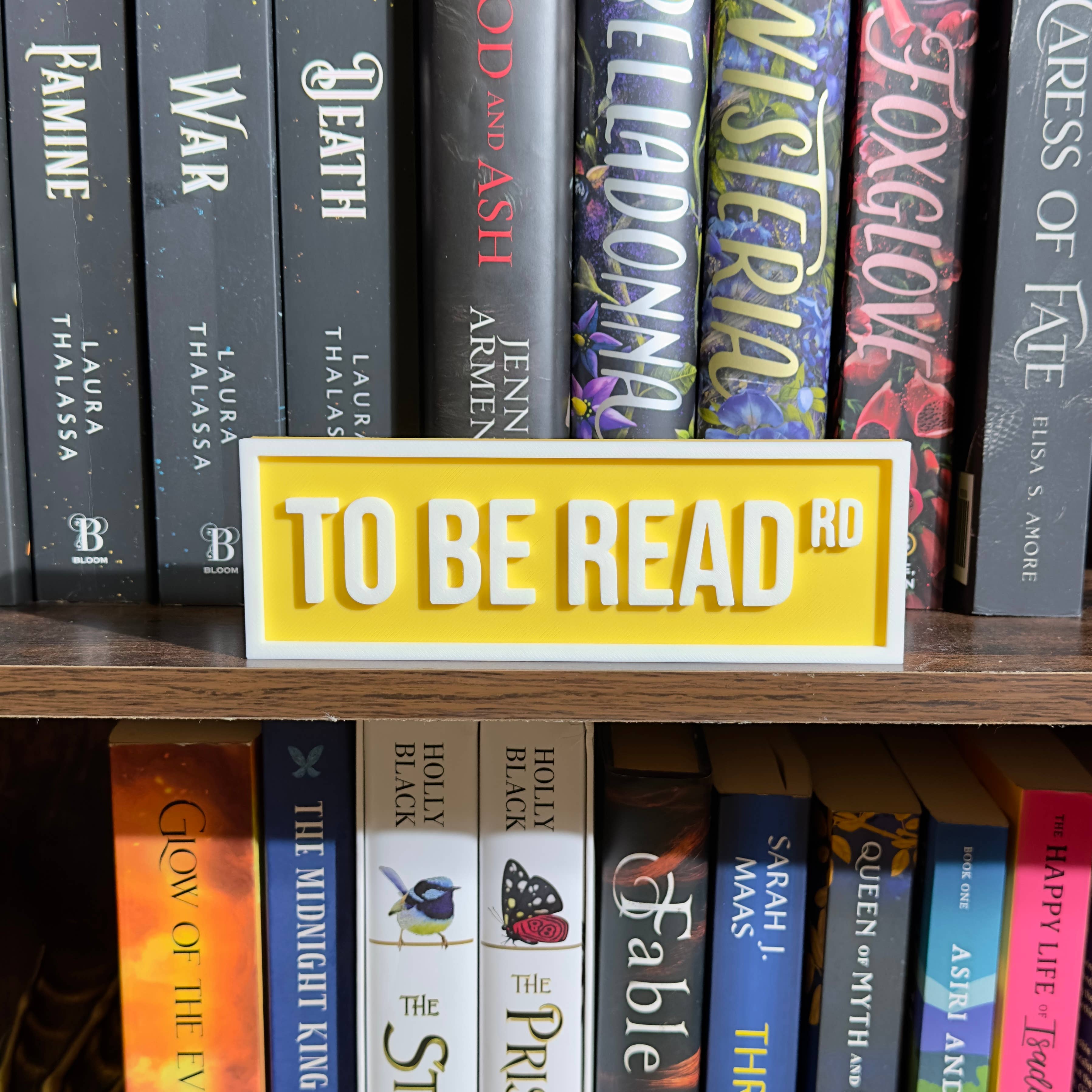 To Be Read Street Sign | Bookshelf Decor: Green