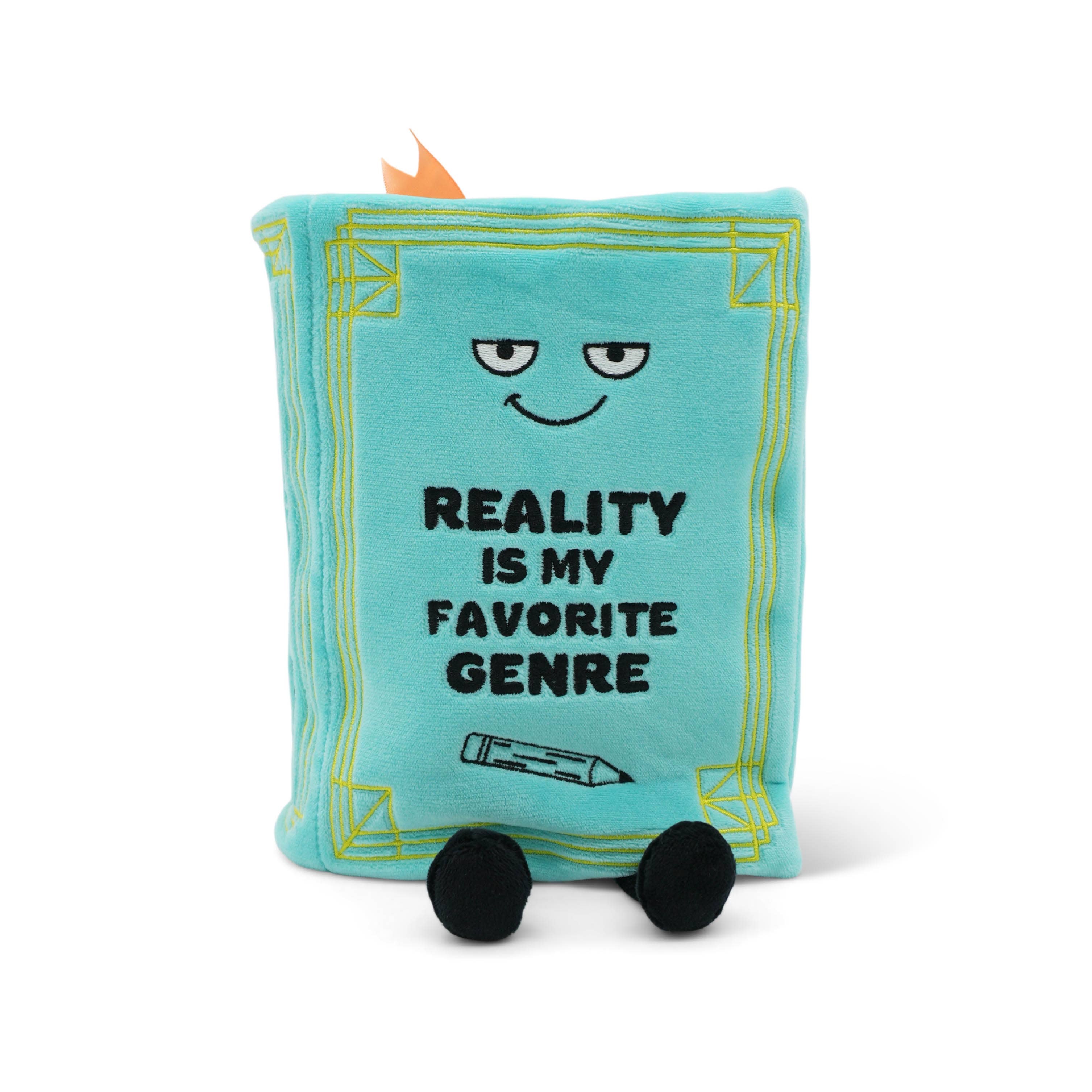 "Reality Is My Favorite Genre" Plush Book