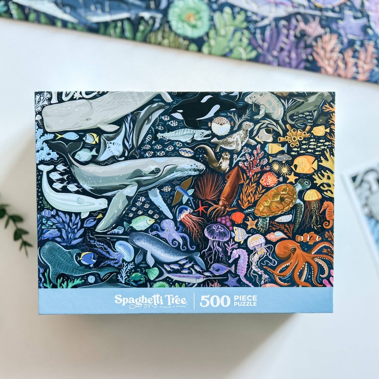 Ocean Creatures 500 Pc Puzzle