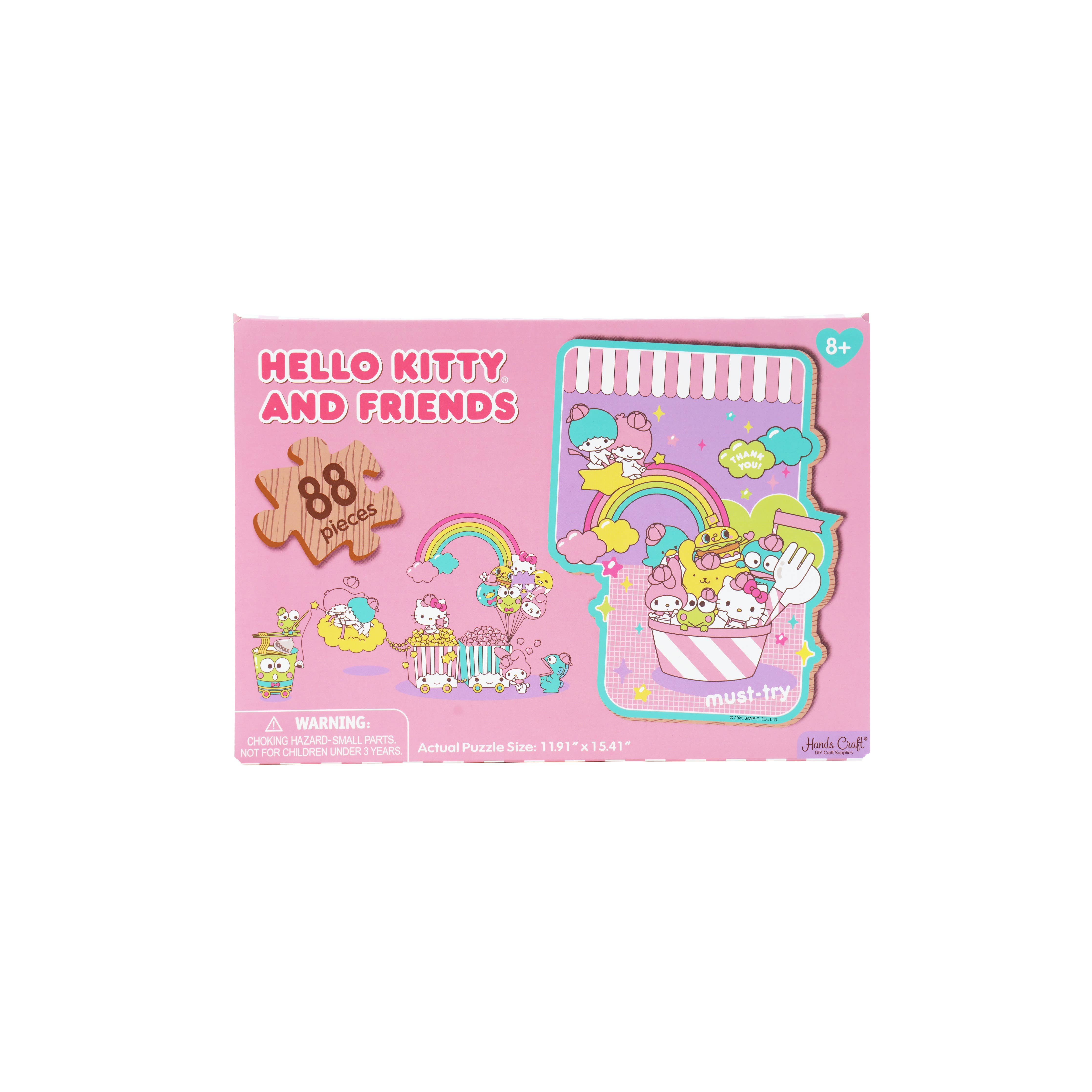 Hello Kitty and Friends Shaped Puzzle – 88 Pieces