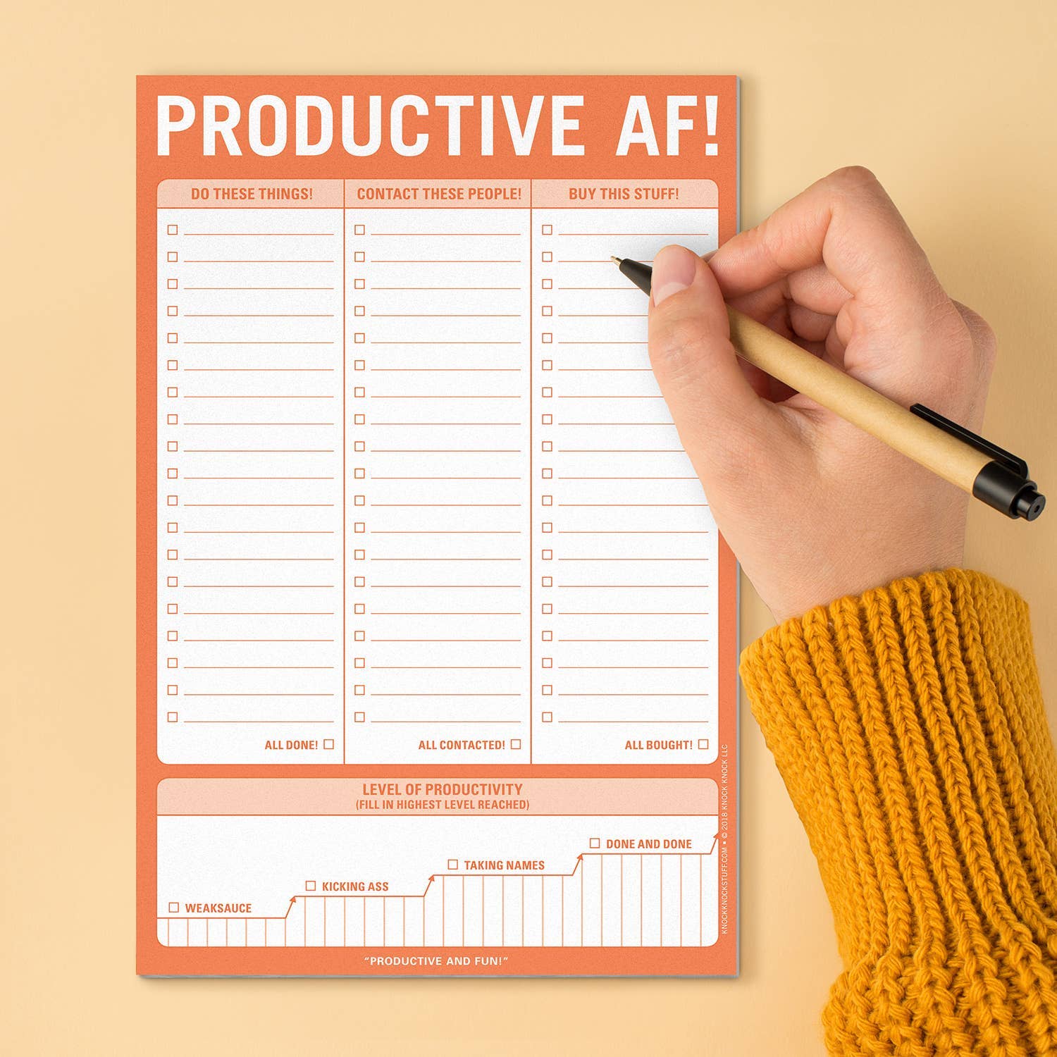 Productive AF! Pad