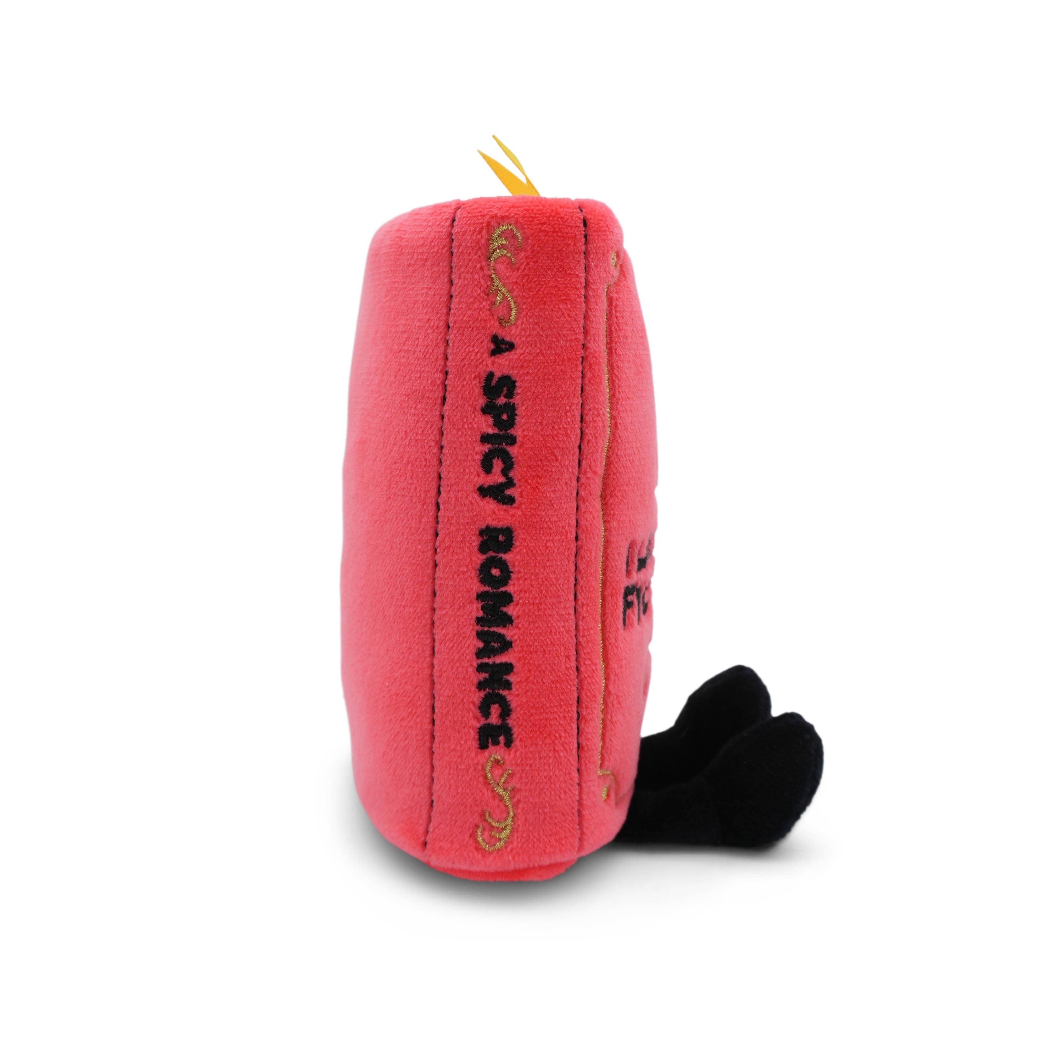 "I Like My Men Fictional" Book Plush Bag Charm