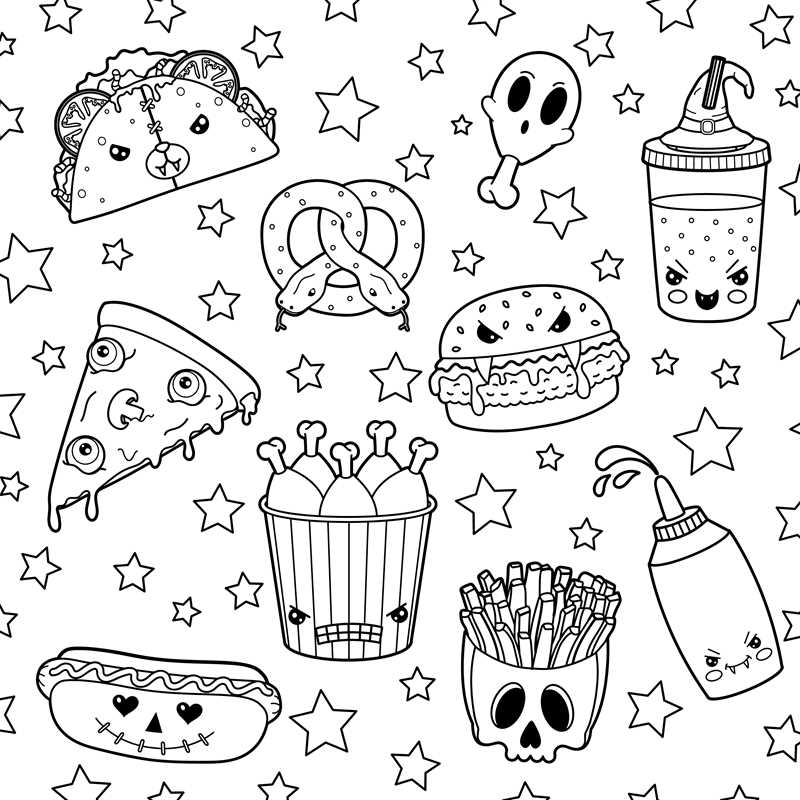 Creepy Cute Goth Coloring Book by: Paperback; 64 pages / English