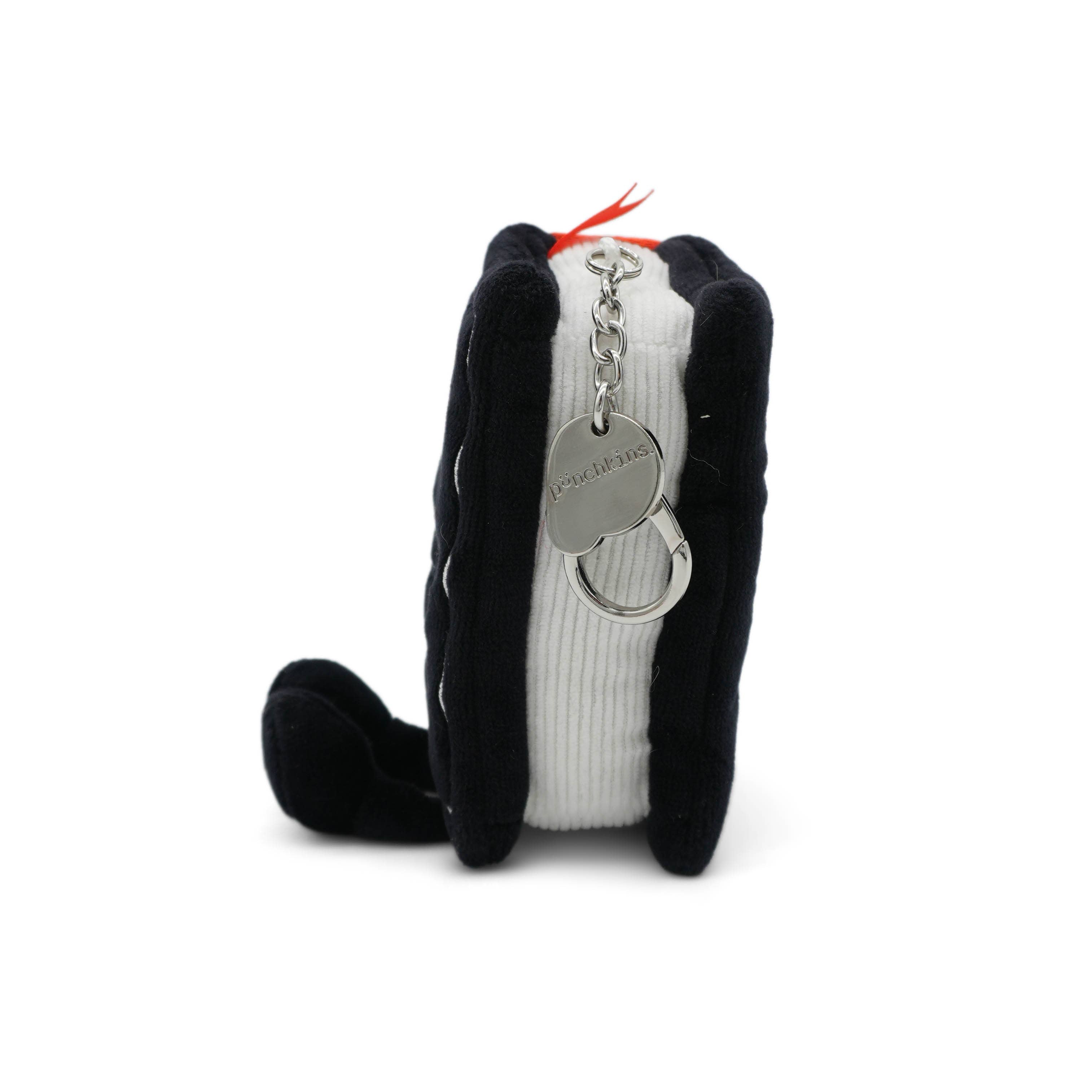 "I Like My Thrillers Dark & Twisted" Book Plush Bag Charm