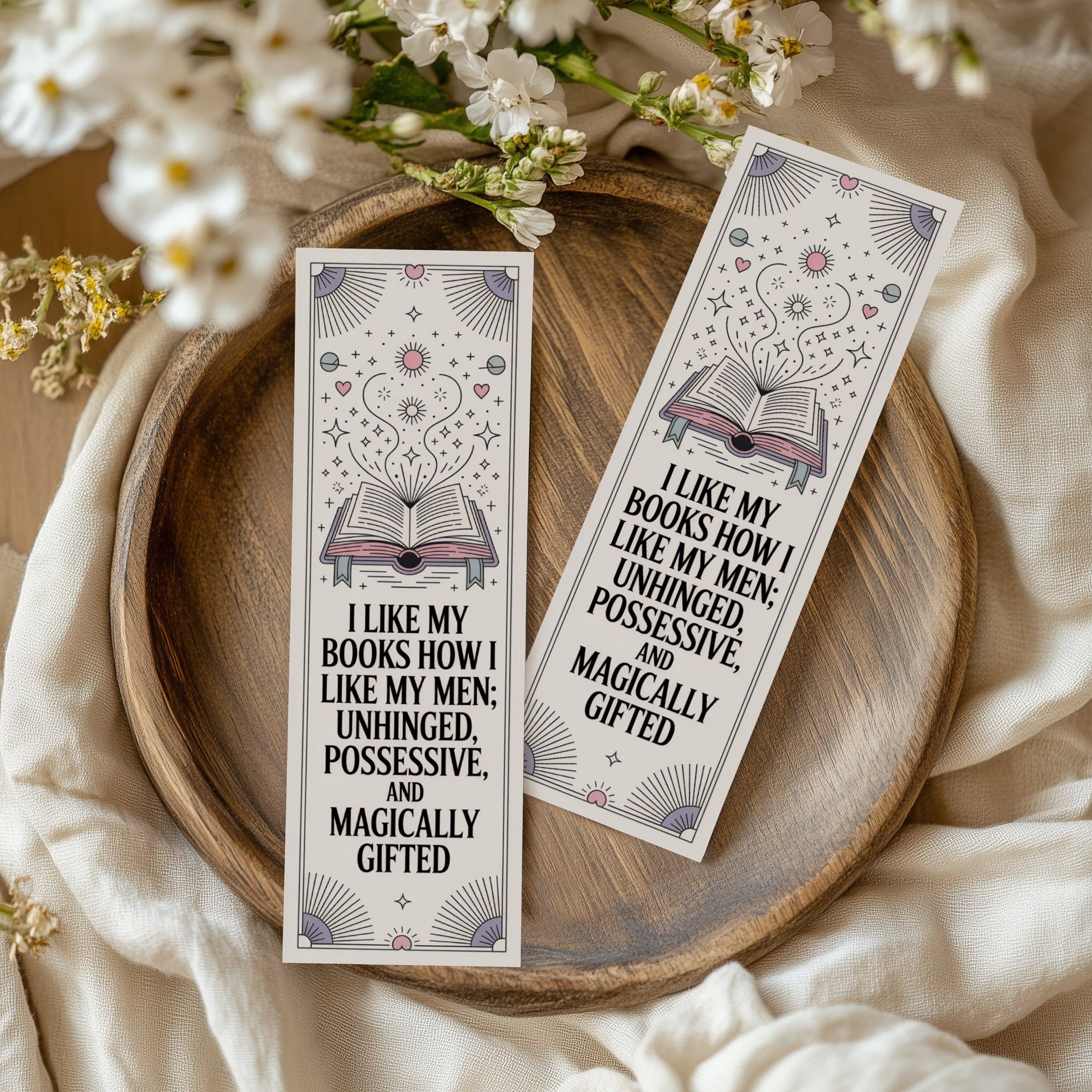Smut Celestial Bookmark Set or Individual: I Don't Date I Just Read