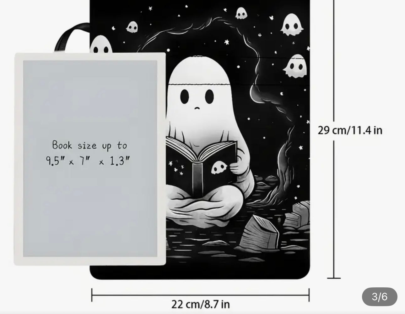 Ghost Book Sleeve