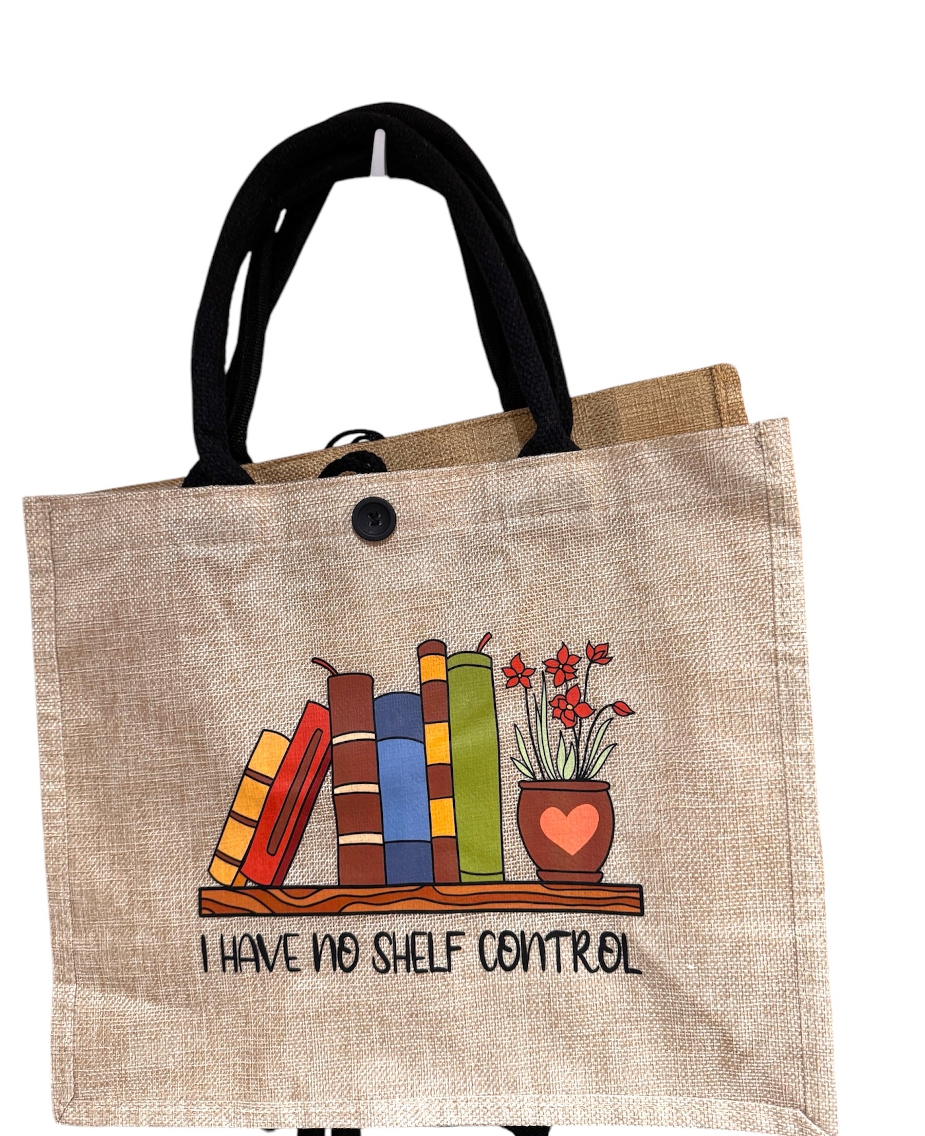 Book Lover Tote Bag