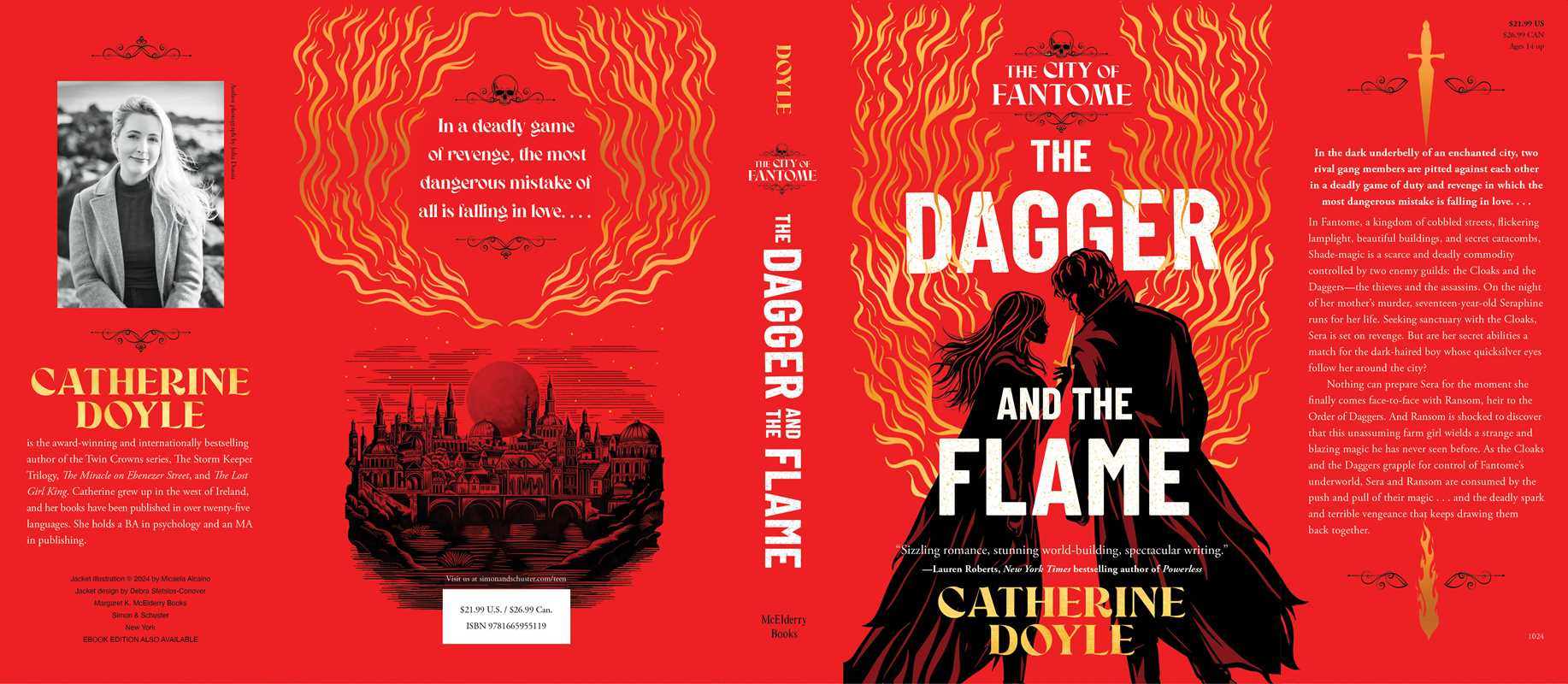 Dagger and the Flame by Catherine Doyle: Hardcover
