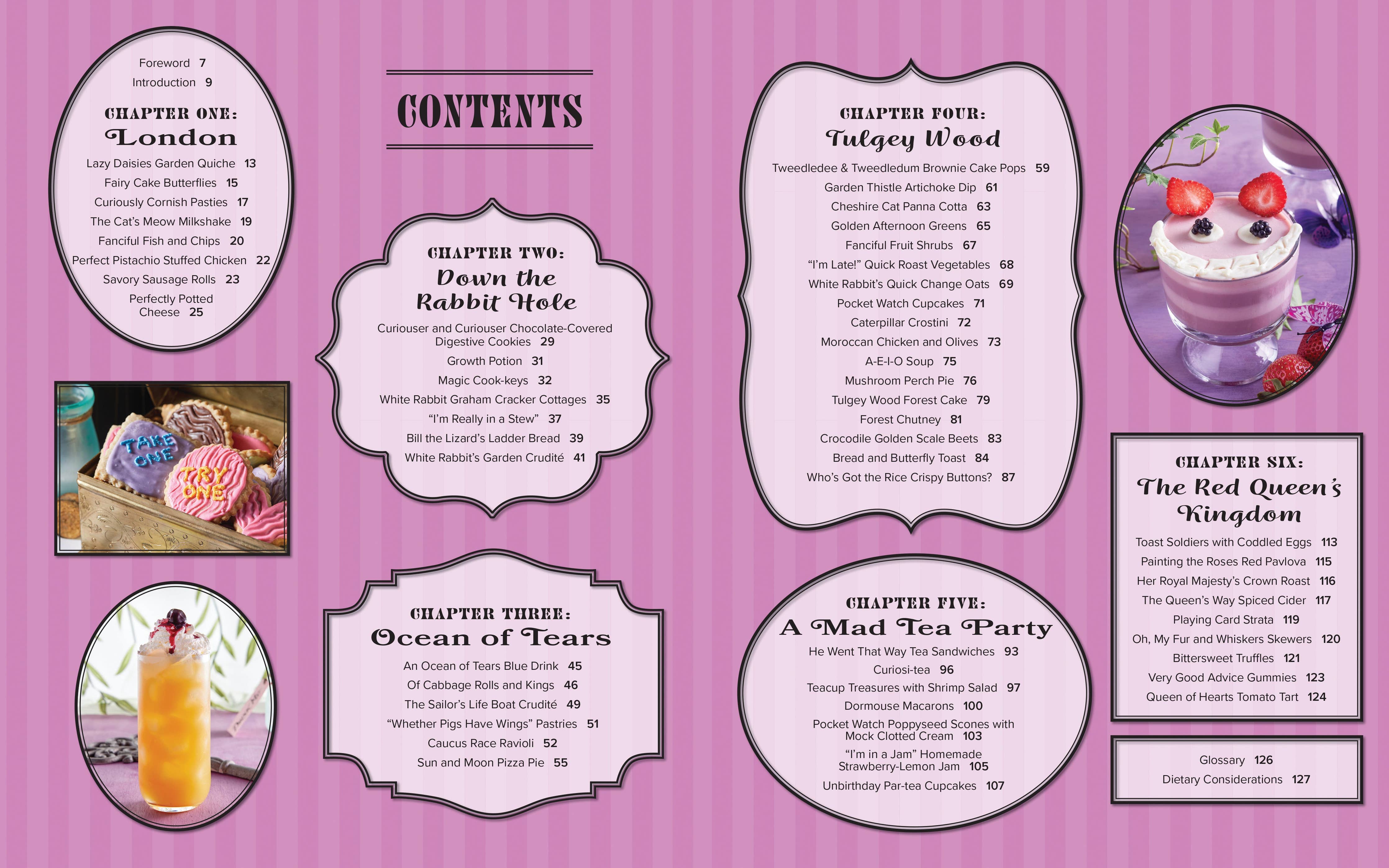 Alice in Wonderland: The Official Cookbook - SALE!