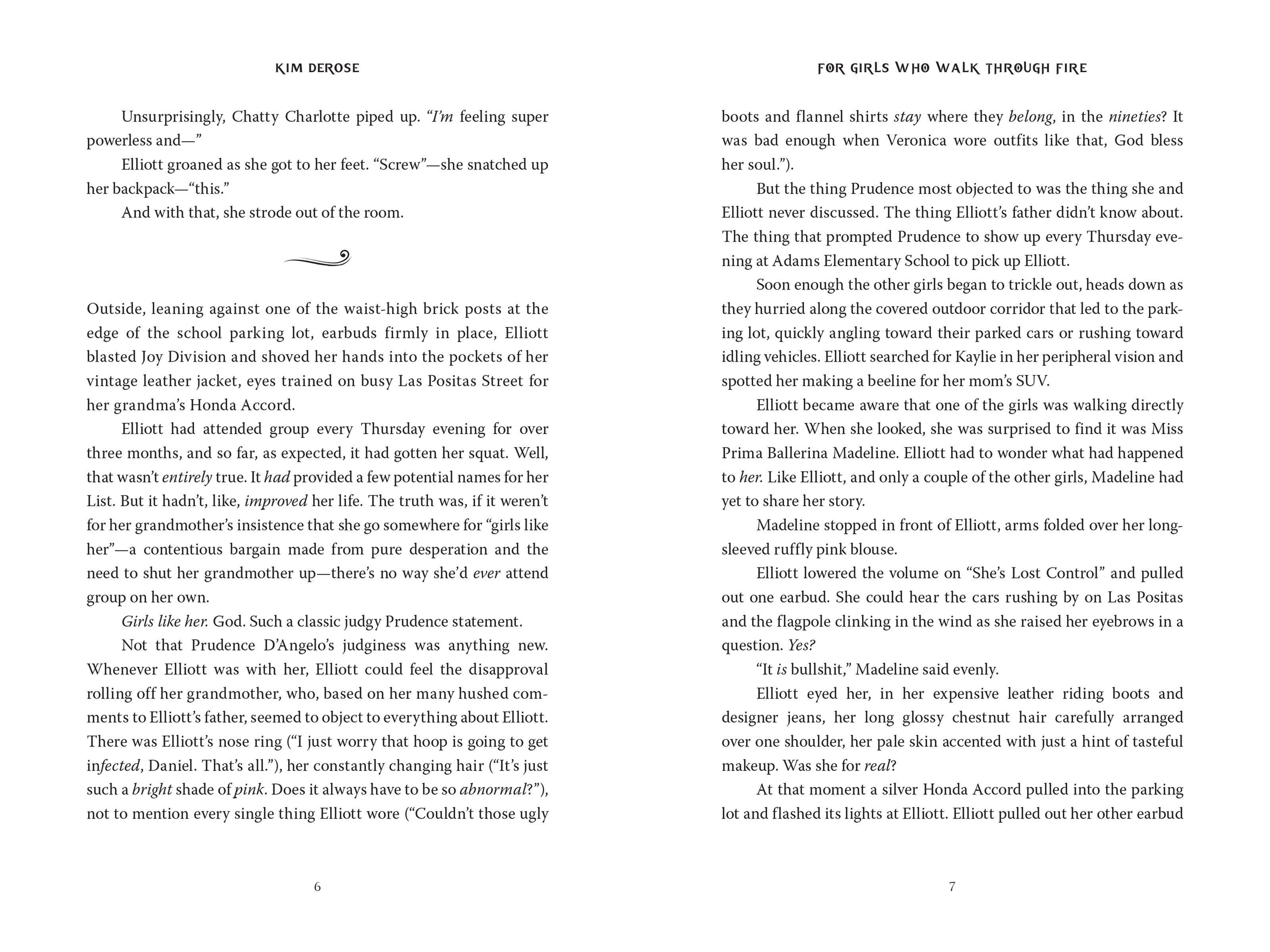 For Girls Who Walk through Fire by Kim DeRose