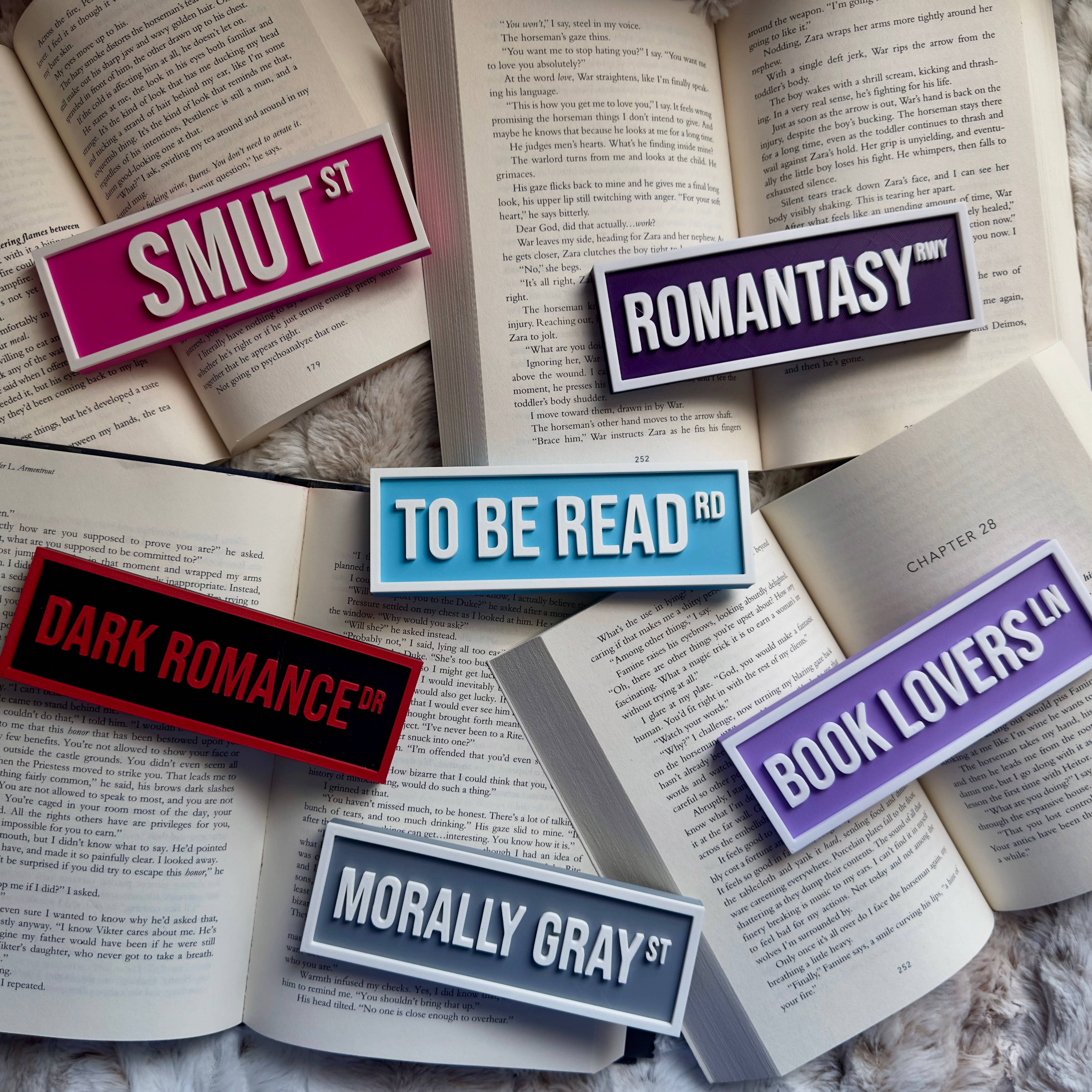 Thriller Street Sign | Bookshelf Decor: Black/Red