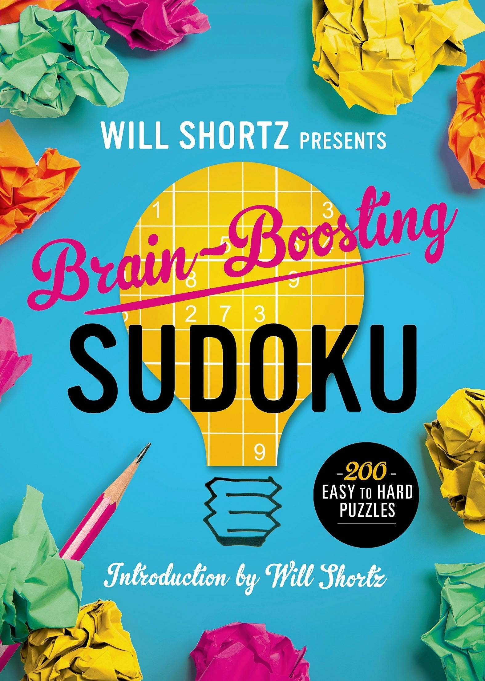 Wsp Brain-Boosting Sudoku: 200 Easy To Hard Puzzles