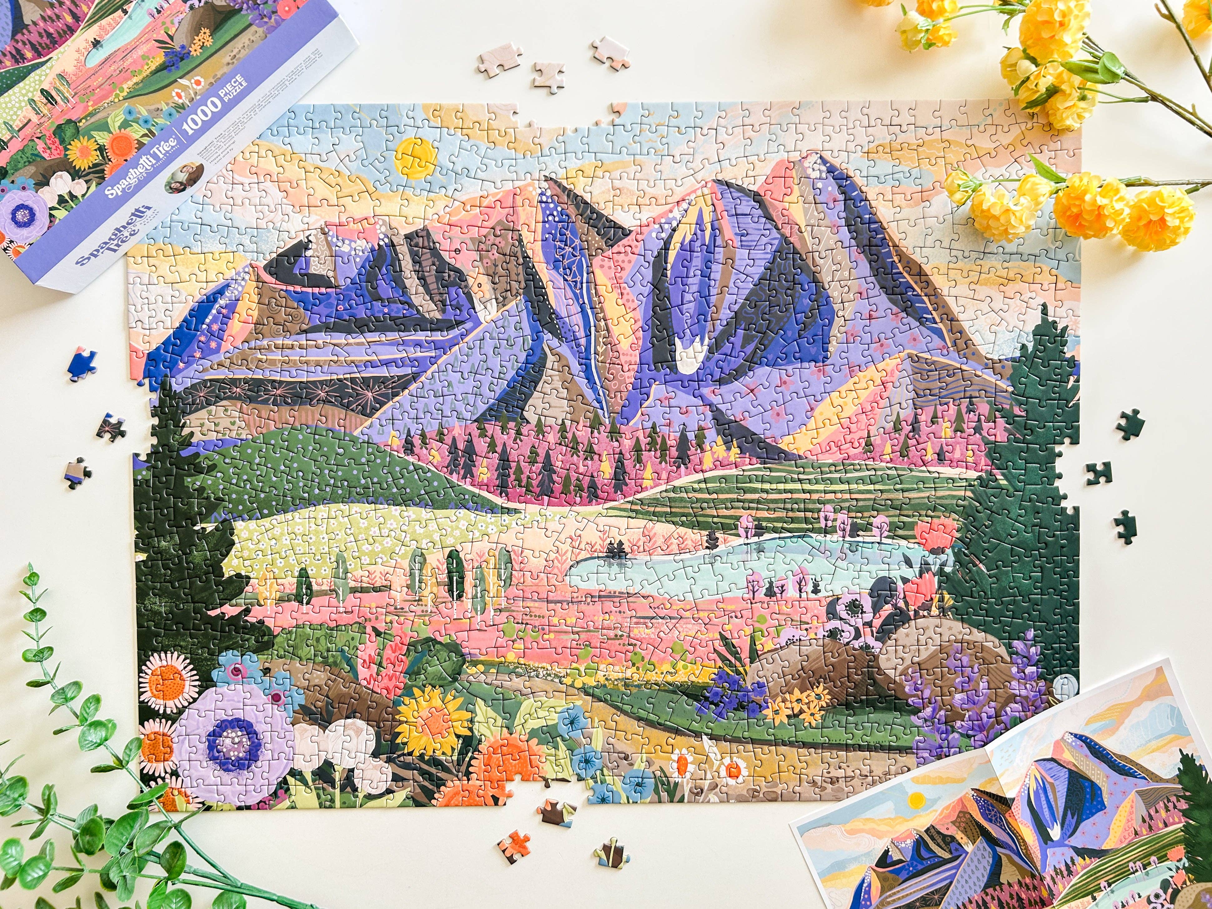 Mountains & Valleys 1000 Pc Puzzle