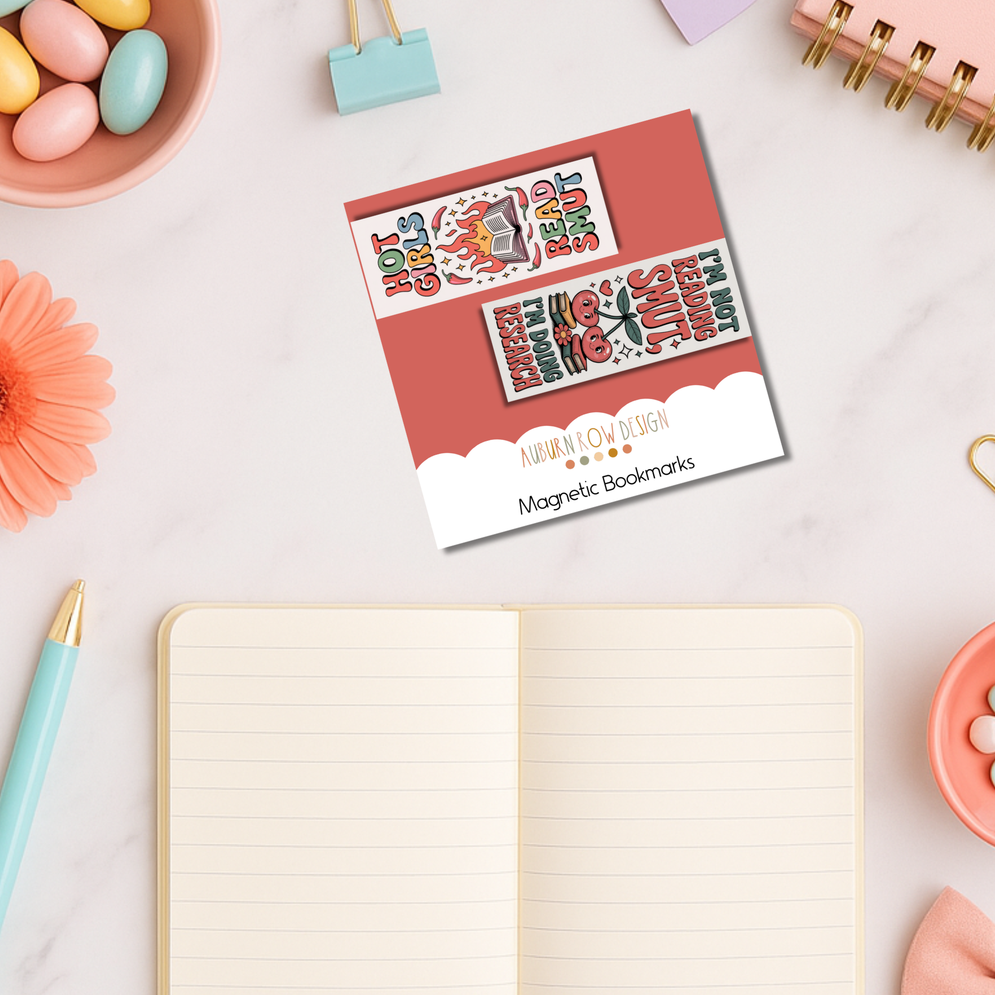 Spicy Smut Reader Magnetic Bookmark Set