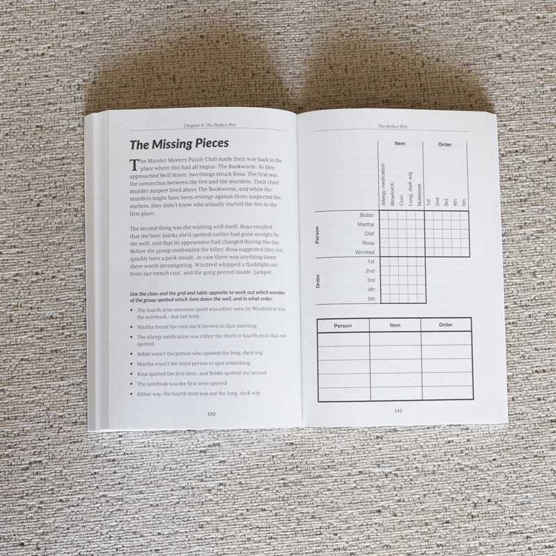 Murder Mystery Club Puzzle Book by Gareth Moore