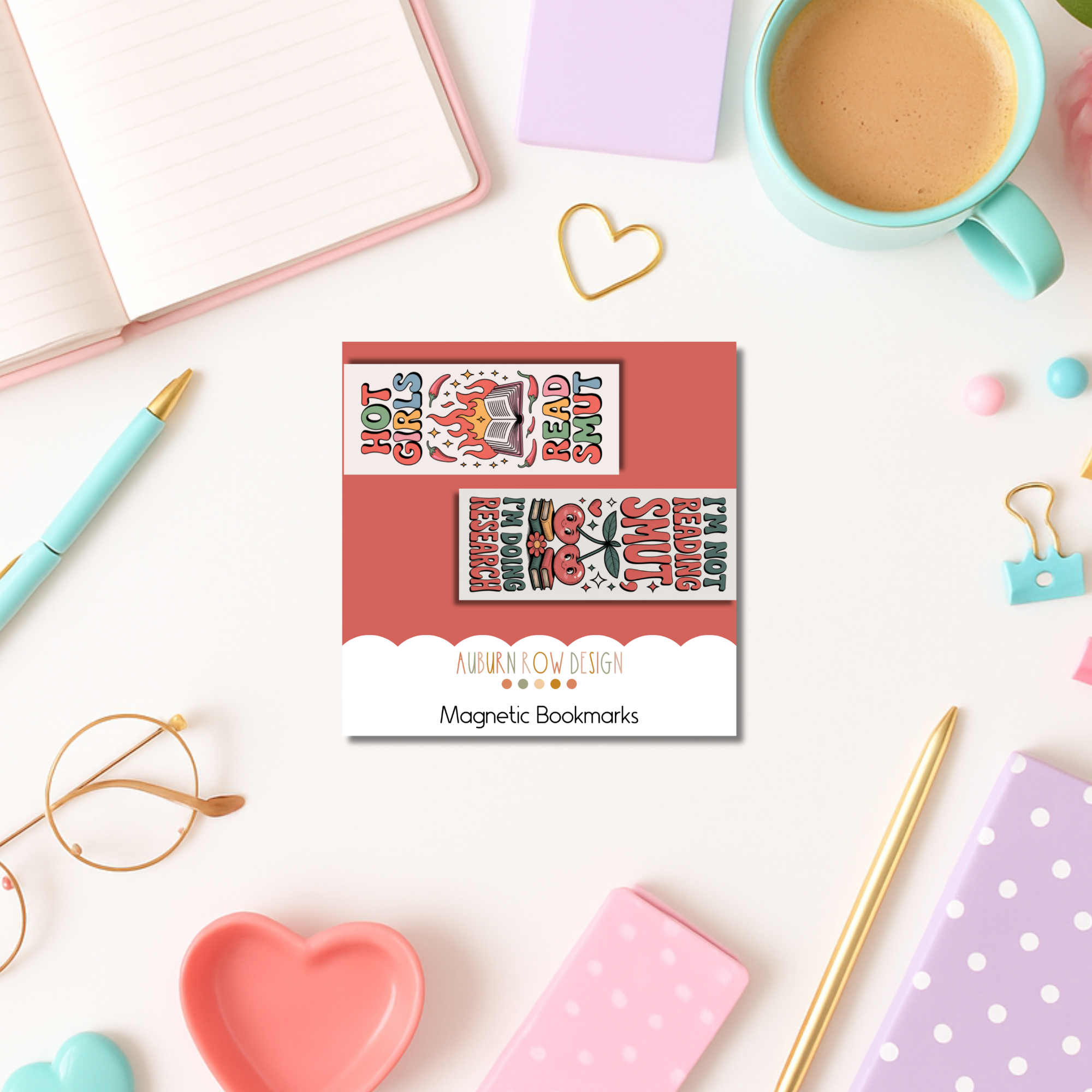 Spicy Smut Reader Magnetic Bookmark Set