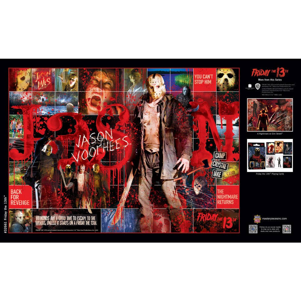 Friday the 13th 500 Piece Puzzle