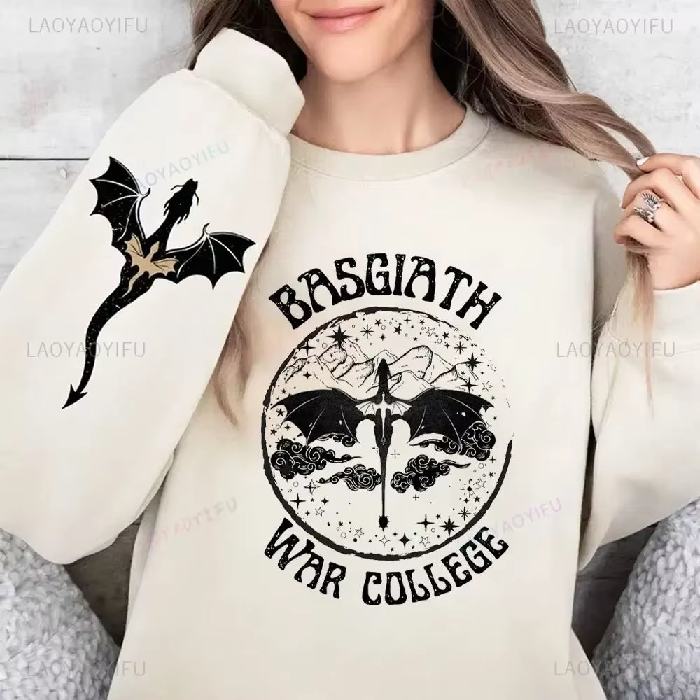 Basgiath War College Double-Side Sweatshirt - Unisex Long Sleeve Sweatshirts