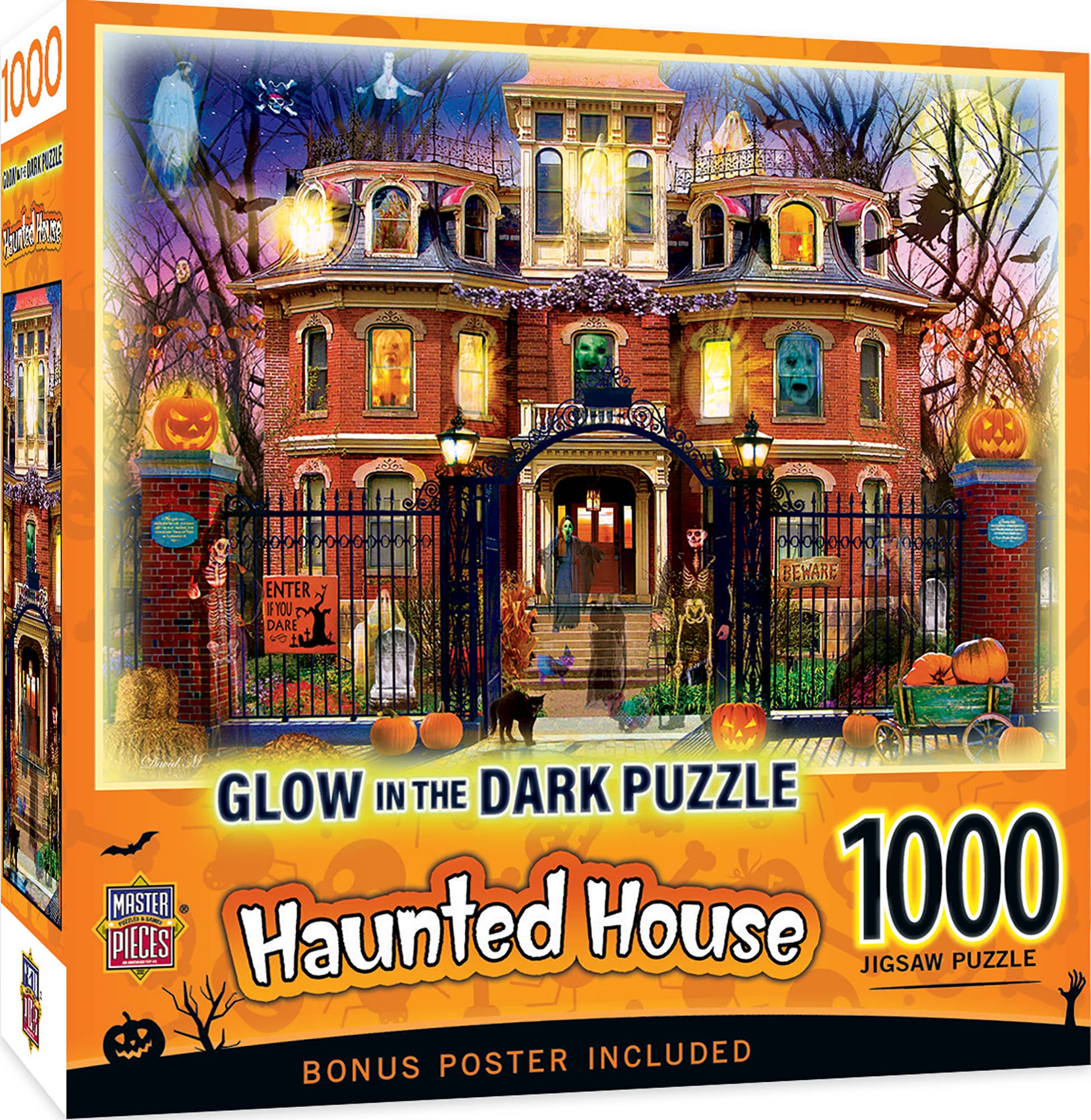 Glow in the Dark - Haunted House on the Hill 1000 pc Puzzle