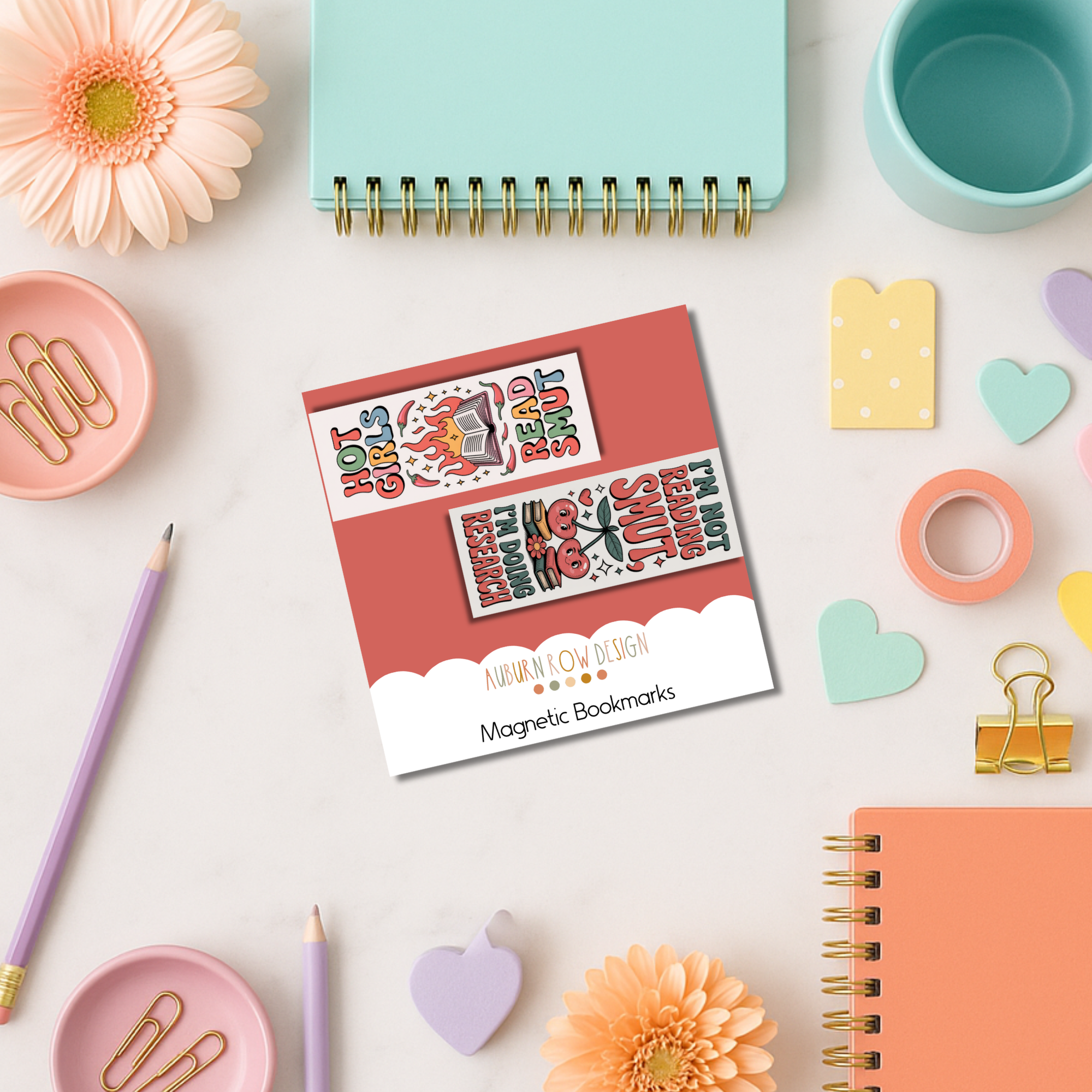 Spicy Smut Reader Magnetic Bookmark Set
