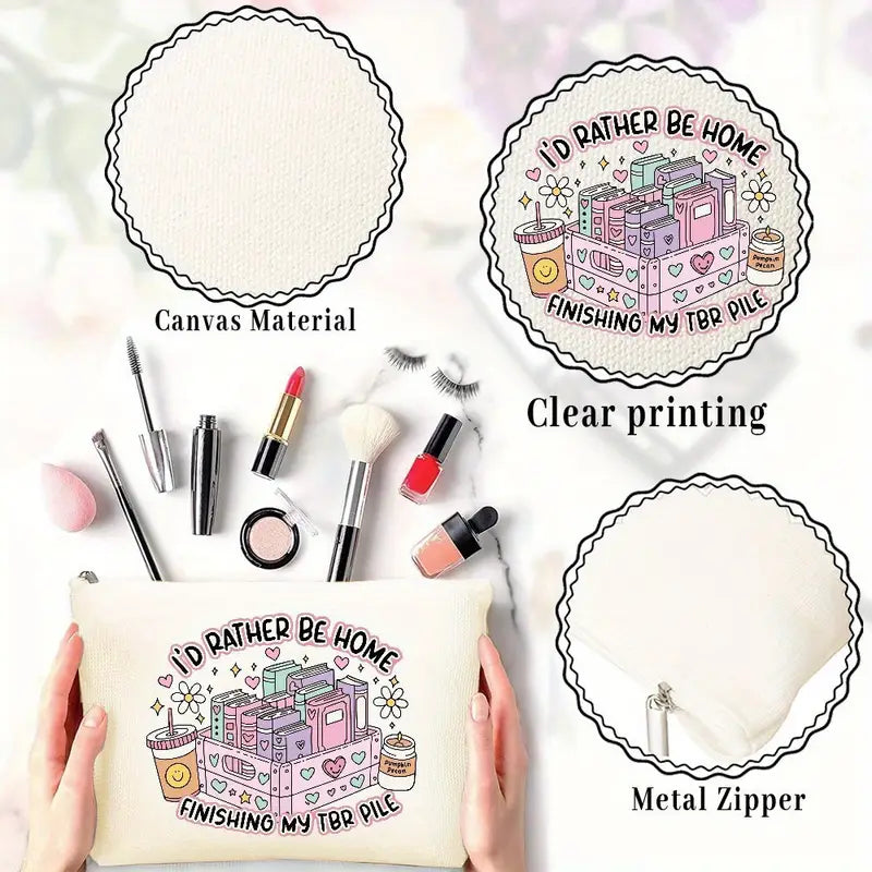 Bookish Makeup Bag